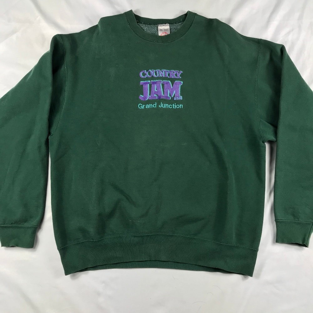 Vintage COUNTRY JAM MENS XL Sweatshirt